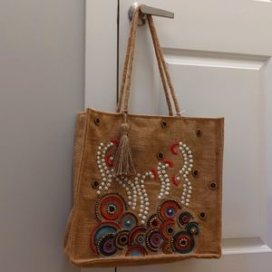 Beaded Tote
